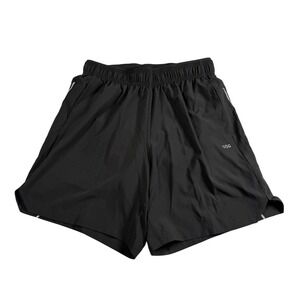 DSG Mens S 7" Inseam Stride Run Shorts‎ Black Athletic Fit Built in Brief NWT